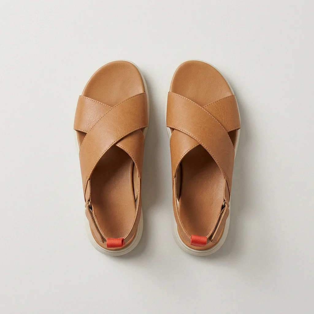Cross in Tan, from above