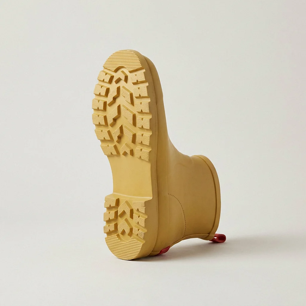 Rain in Yellow, the outsole
