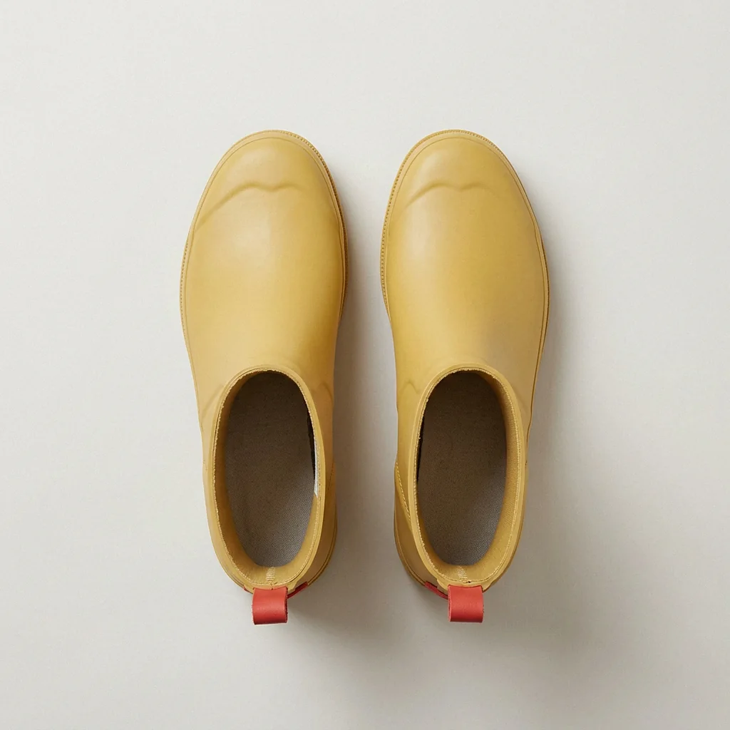 Rain in Yellow, from above