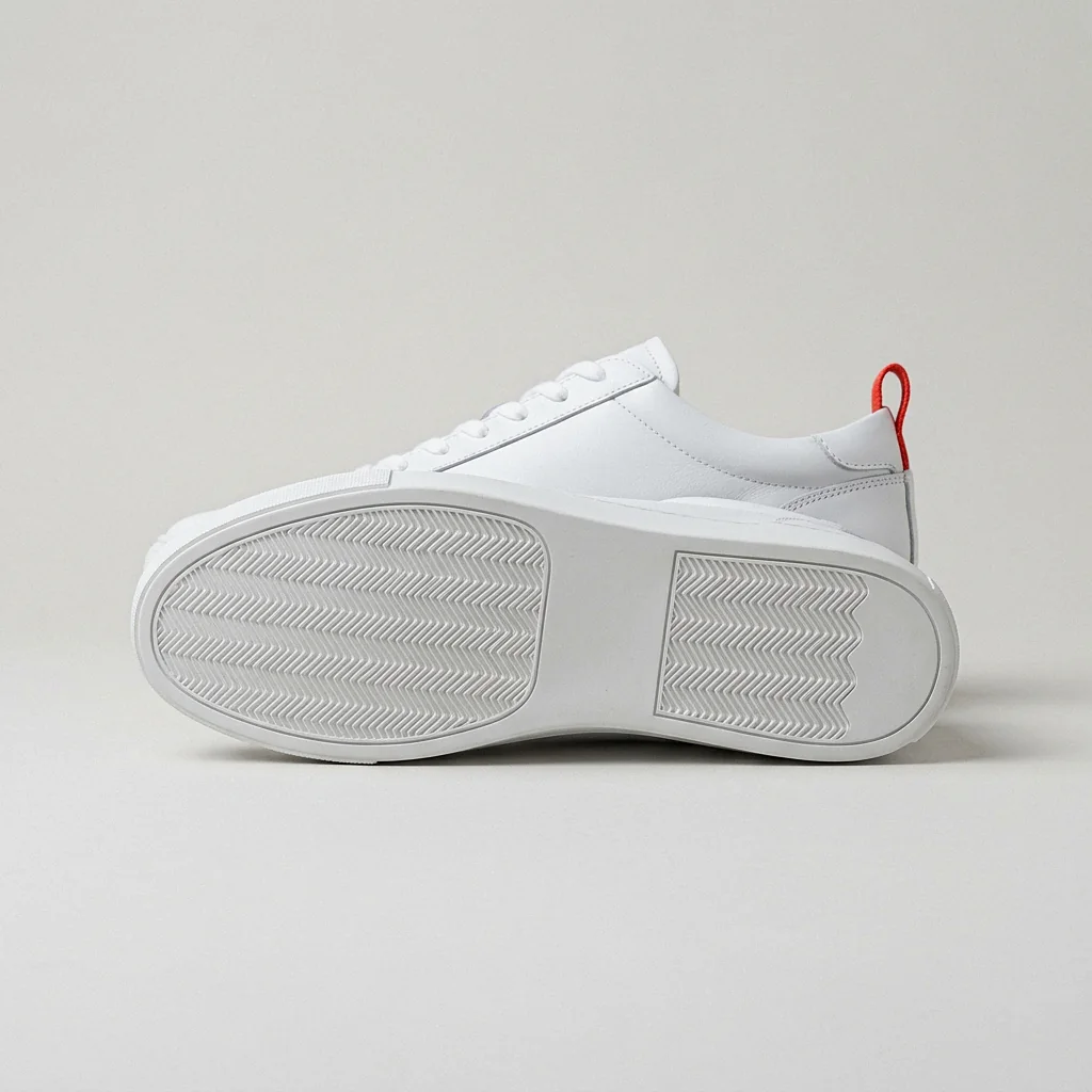 Studio in White, the outsole